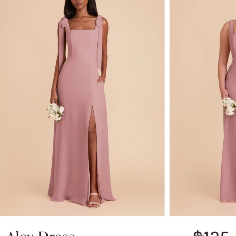 English rose bridesmaid dress. Never worn brand new, could not send back.